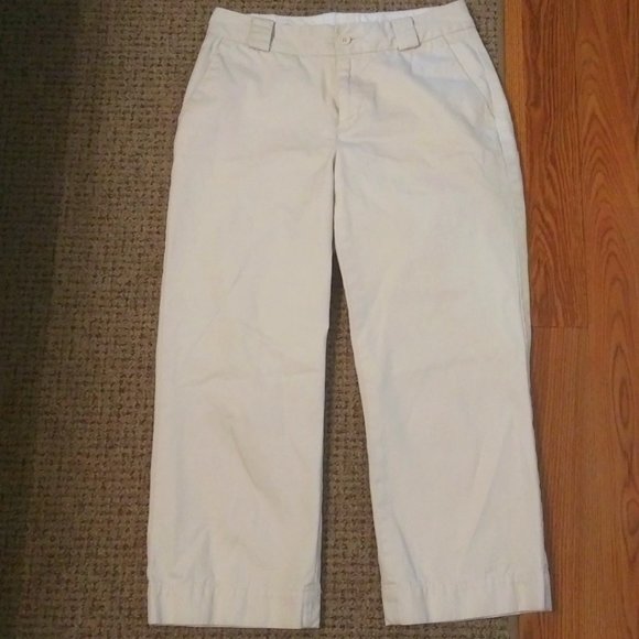 Gap light khaki ankle length pants - size 0 - Picture 1 of 4